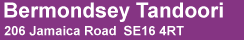 Bermondsey Tandoori Logo logo